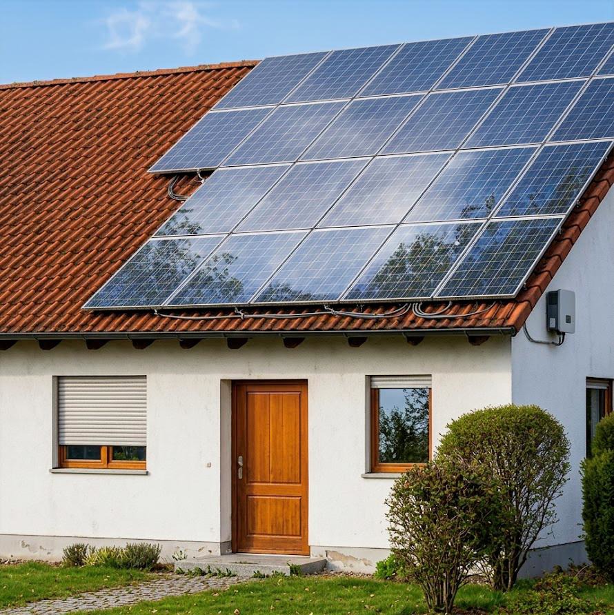 Instalación solar vivienda